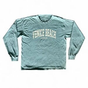 Venice Beach Long Sleeve Tee - Seafoam